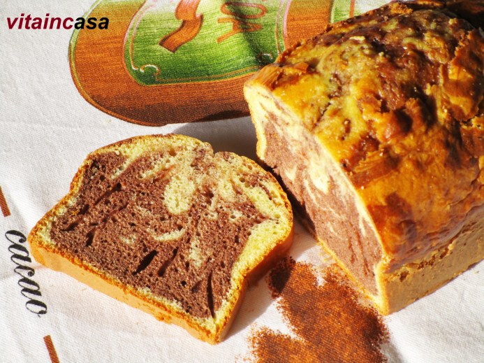 Plumcake marmorizzato