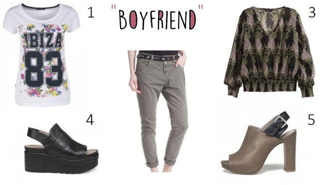 Pantaloni boyfriend outfit