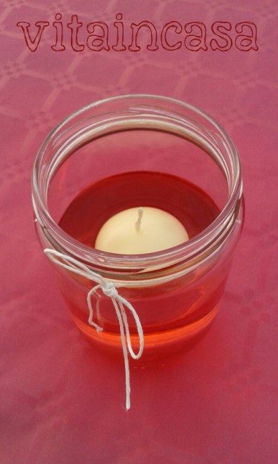 Centrotavola con barattoli