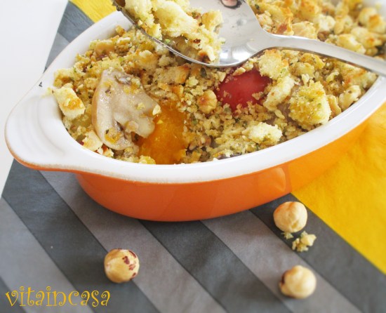 Crumble di verdure autunnale