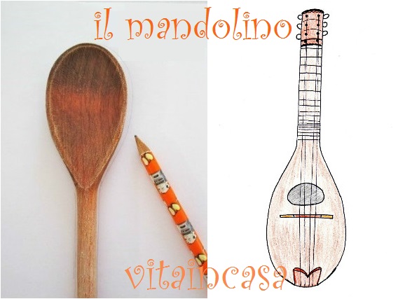 disegnare un mandolino disegno mandolino