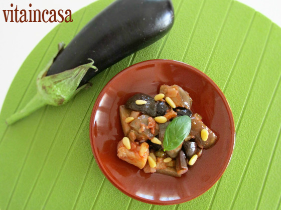 Caponata, ricetta della caponata di melanzane