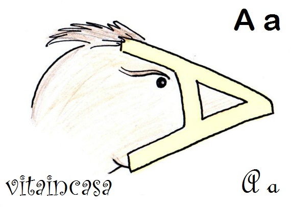 lettere animate disegno allodola