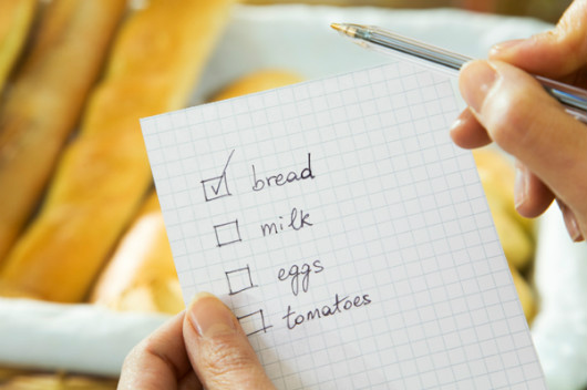 Risparmiare con la lista della spesa