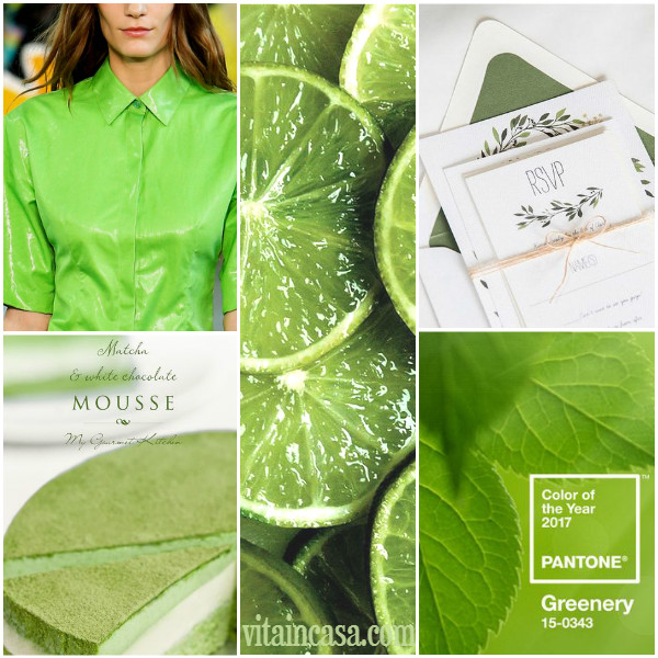 Greenery, Colore dell'anno 2017, Pantone