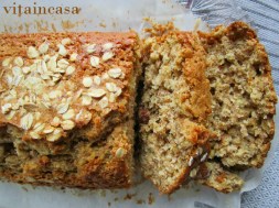 Plumcake all'avena, plumcake con fiocchi d'avena integrali