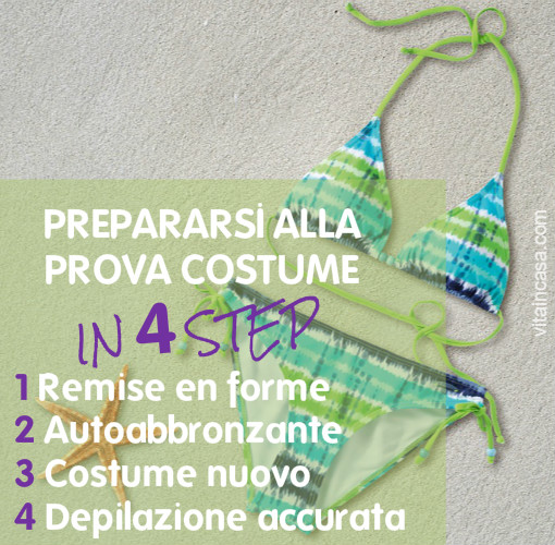 prepararsi alla prova costume