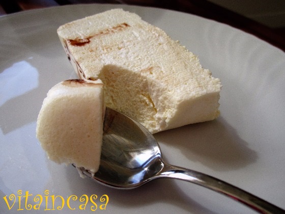 Bavarese al brandy fetta