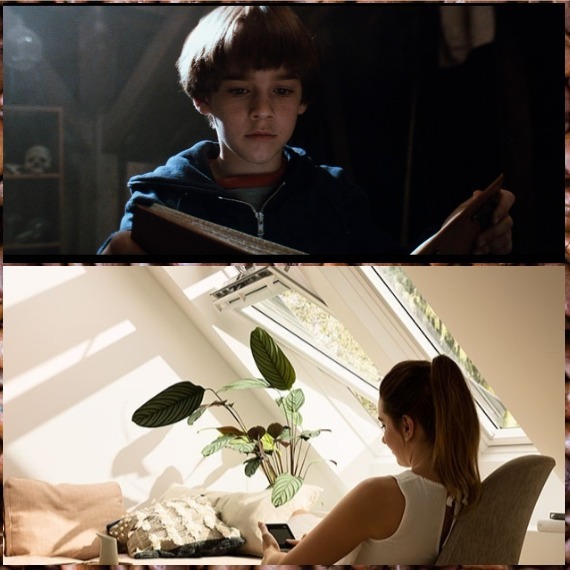 La storia infinita Bastian in soffitta