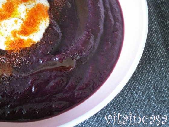 Vellutata di carote e patate viola by vitaincasa