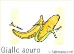 giallo scuro banana e mais