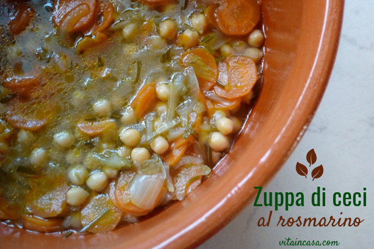 zuppa di ceci al rosmarino n