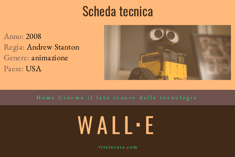 Home cinema il lato tenero della tecnologia Wall-E by vitaincasa
