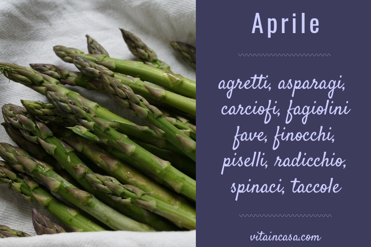 Verdure del mese di aprile by vitaincasa