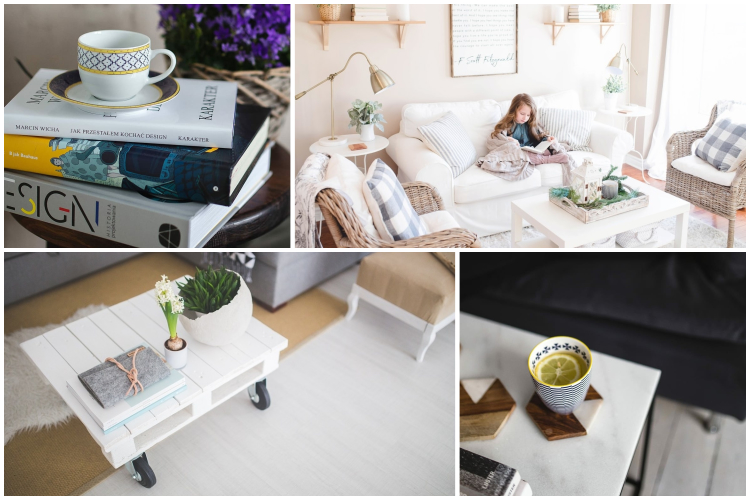 Coffee tables side tables and coffee table books by vitaincasa (1)