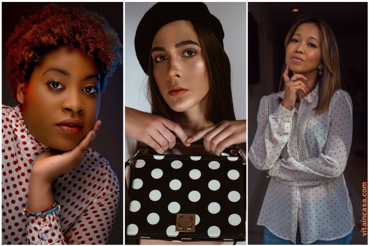 Una tendenza moda di primavera_ i pois by vitaincasa c