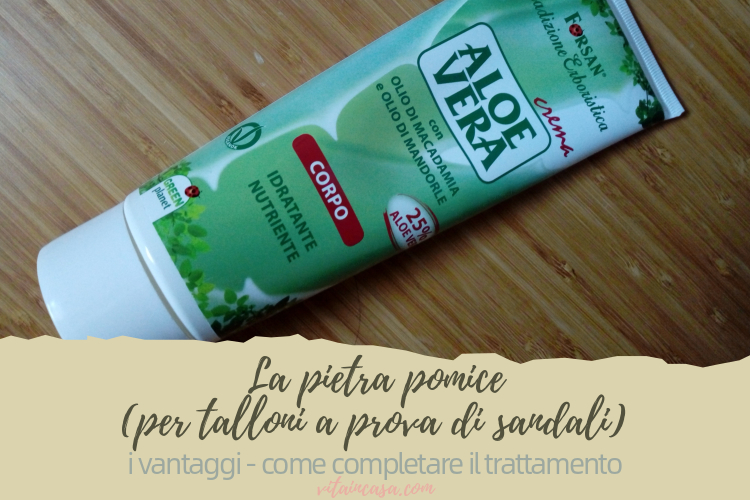 La pietra pomice per talloni a prova di sandali vantaggi completare trattamento by vitaincasa