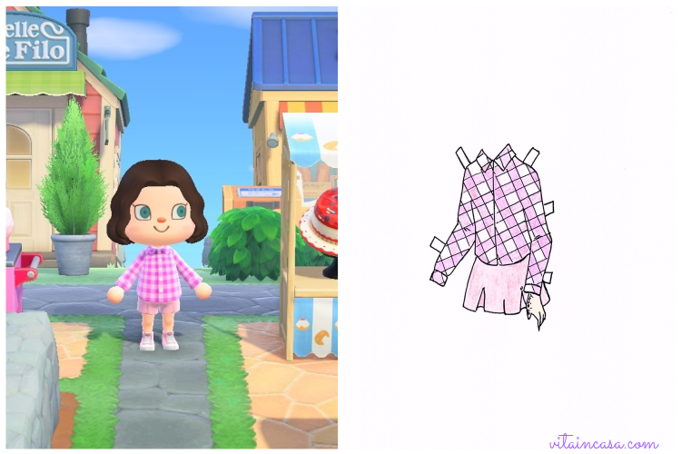 Animal crossing inspired outfit_ completo pink by vitaincasa (1)