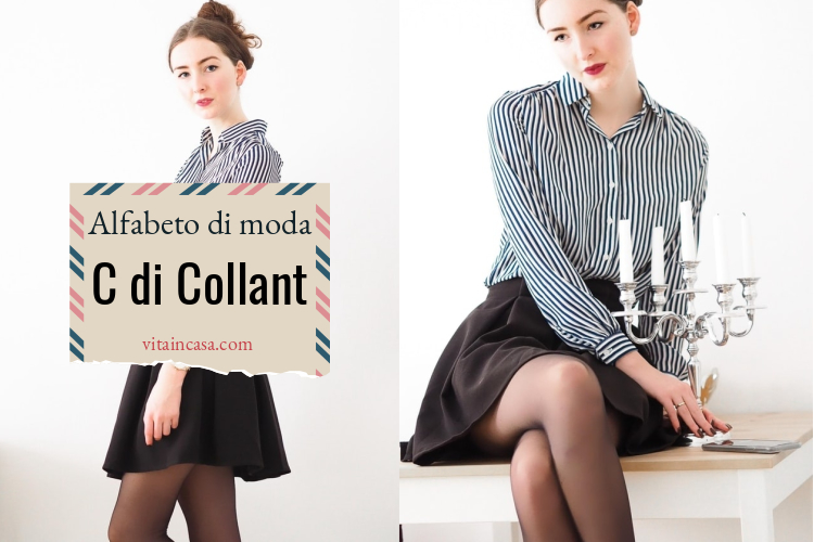 Alfabeto di moda C di Collant