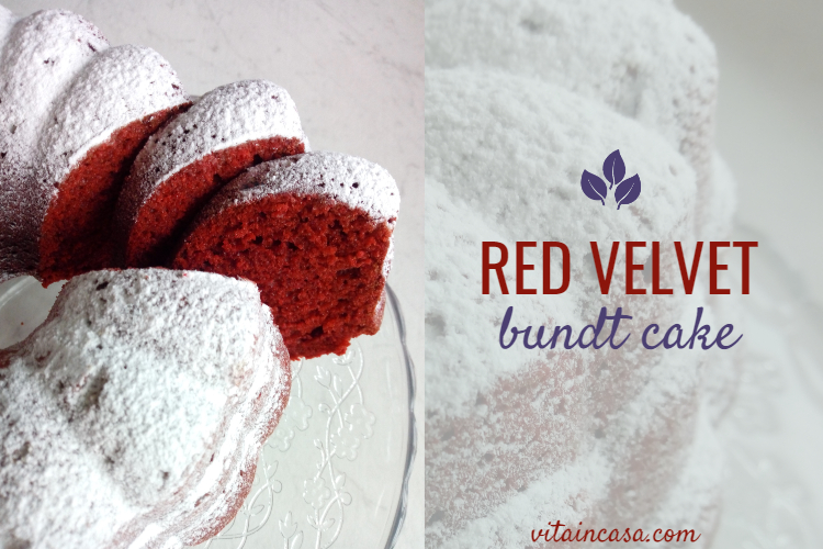 RED velvet bundt cake by vitaincasa s