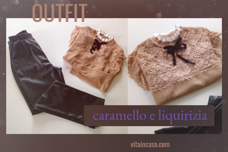 Outfit caramello e liquirizia by vitaincasa DROK