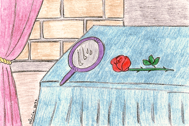 Indovina la fiaba_ lo specchio e la rosa by vitaincasa fill