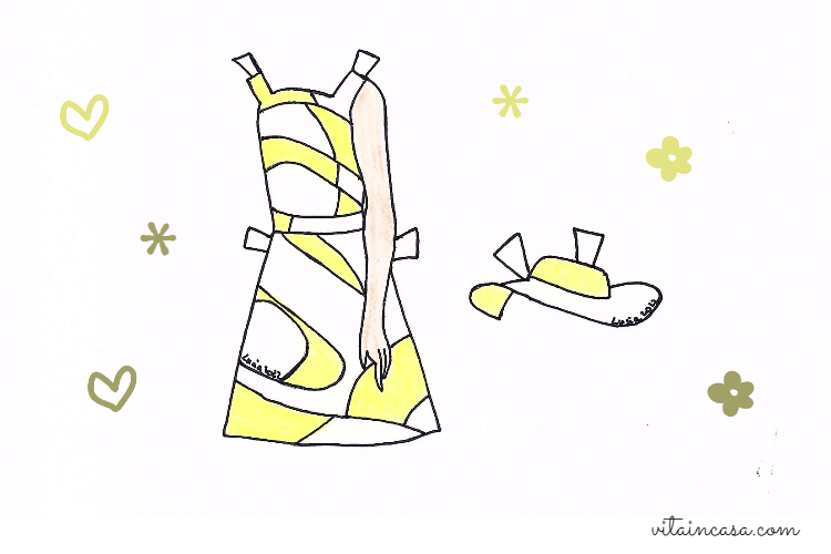 Abito optical e cappellino by vitaincasa