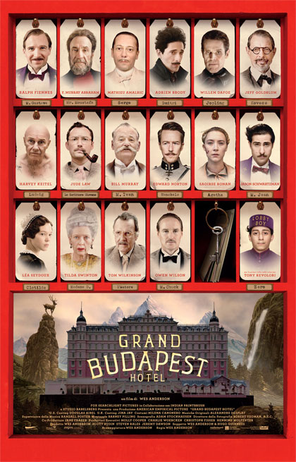 Grand Hotel Budapest locandina