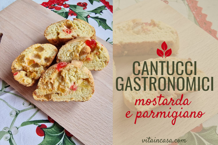 Cantucci gastronomici mostarda e parmigiano by vitaincasa - copy