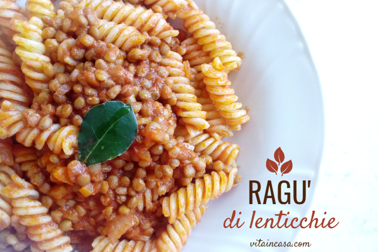 Ragù di lenticchie by vitaincasa (1)
