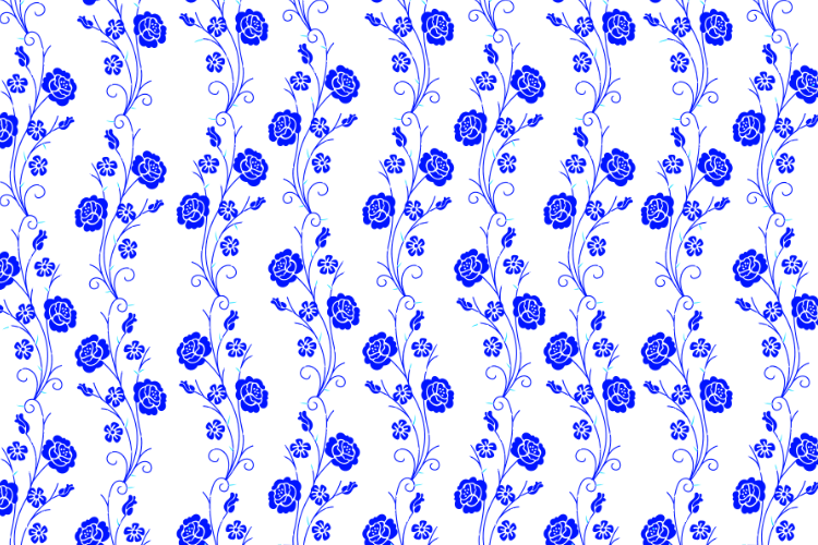 Blue floral for the weekend by vitaincasa