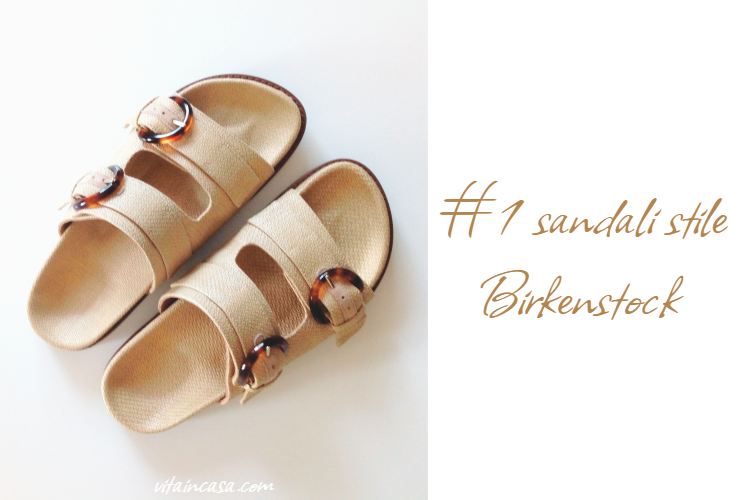 Sandali stile Birkenstock