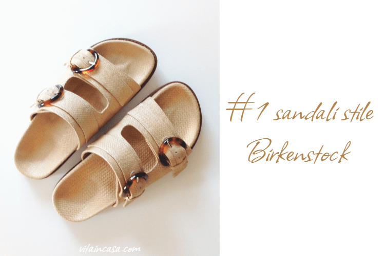 Sandali stile Birkenstock