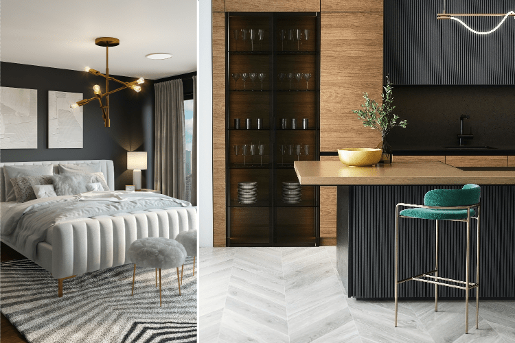 Glam chic dark green by vitaincasa - copy(1)