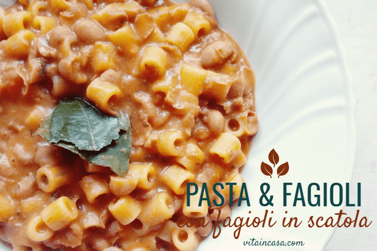 Pasta e fagioli con fagioli in scatola by vitaincasa (1)