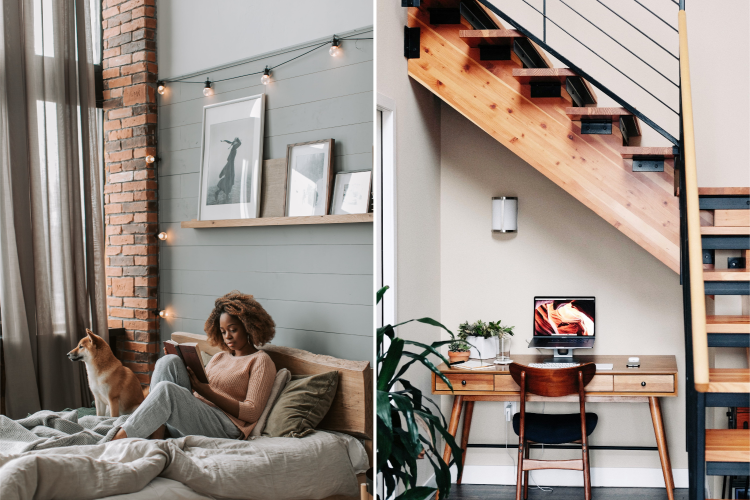 Cocooning pietra e legno by vitaincasa