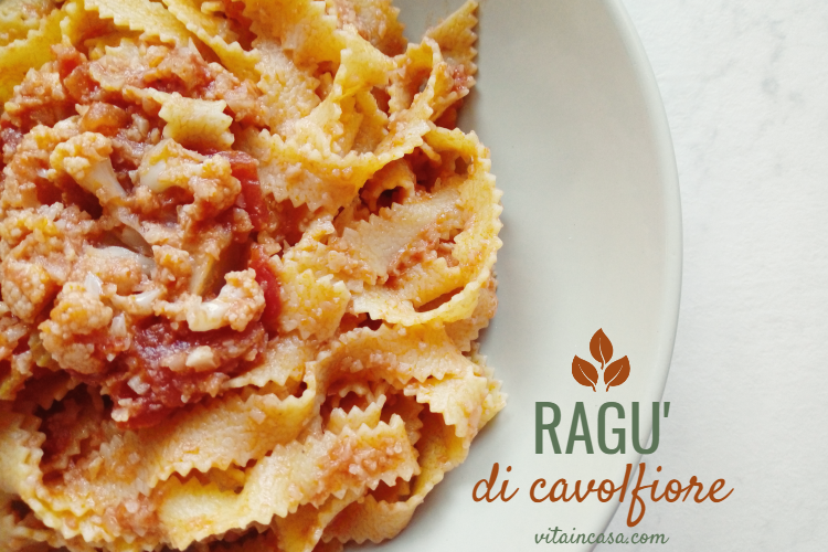 Ragù di cavolfiore by vitaincasa (2)