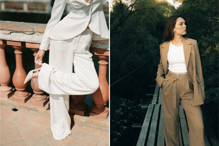 Wide leg pants by vitaincasa