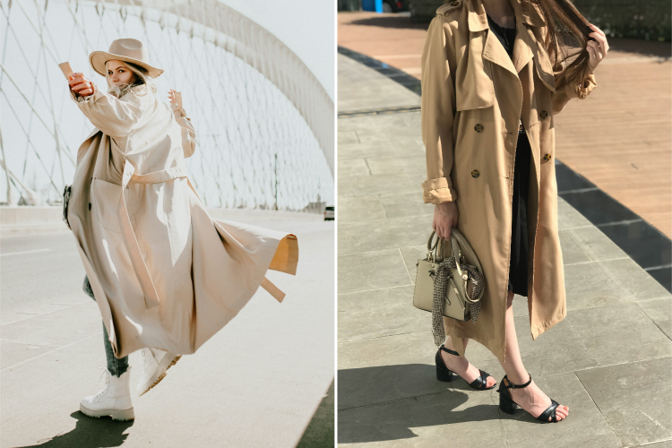 Il trench con gli anfibi e con i sandali by vitaincasa