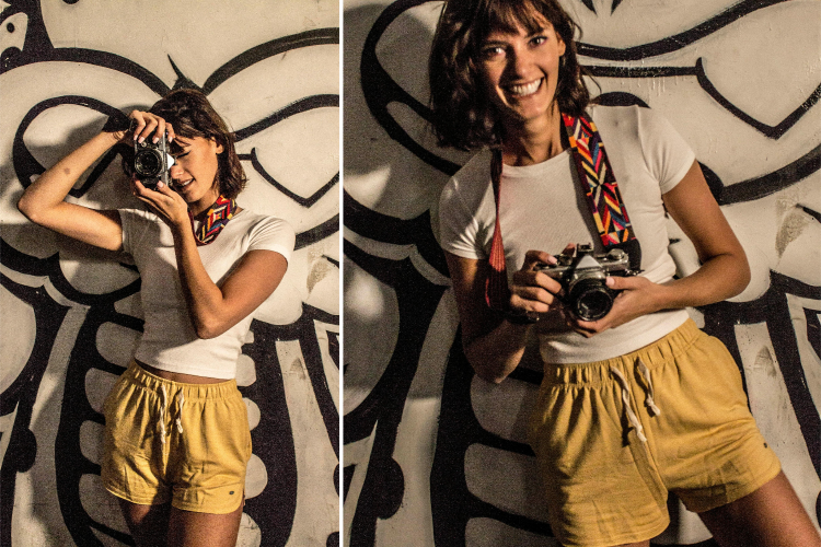 Yellow shorts by vitaincasa