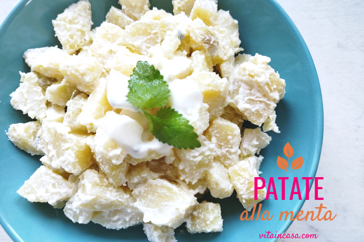 Patate alla menta by vitaincasa