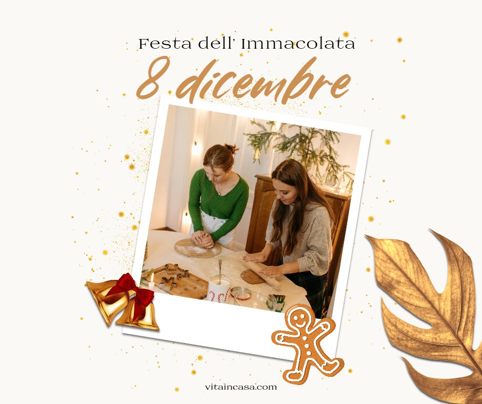8 dicembre festa dell'Immacolata cartolina by vitaincasa
