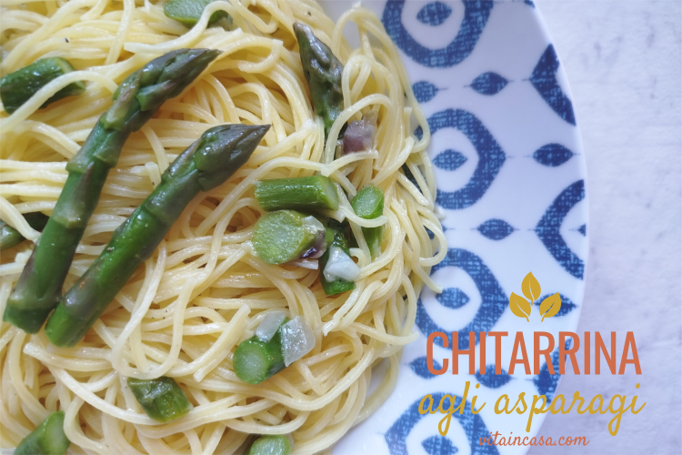 Chitarrina agli asparagi ricetta by vitaincasa