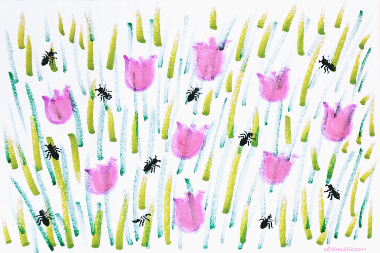 Primavera brulicante