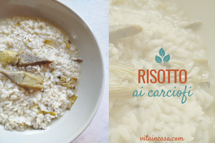 Risotto ai carciofi by vitaincasa